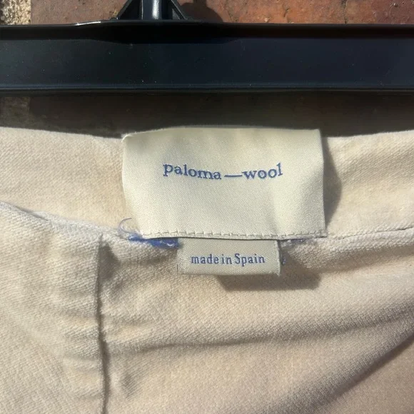 Paloma Wool Cream Pants - Picture 3 of 6